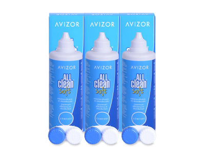 Avizor All Clean Soft solution 3 x 350 ml 