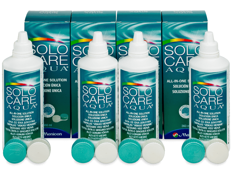 SoloCare Aqua Solution 4 x 360 ml 