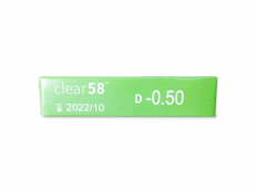 Clear 58 (6 lenses)