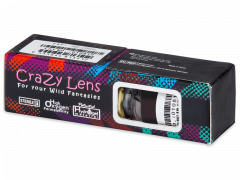 White Mirror Contact Lenses - ColourVue Crazy (2 coloured lenses)