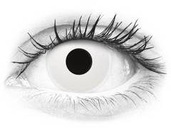 White WhiteOut Contact Lenses - ColourVue Crazy (2 coloured lenses)