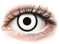 White Zombie Contact Lenses - Power - ColourVue Crazy (2 coloured lenses)