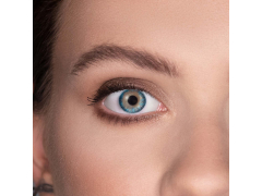 Turquoise contact lenses - Power - TopVue Color (2 lenses)