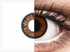 Pretty Hazel Contact Lenses - Power - ColourVue BigEyes (2 coloured lenses)
