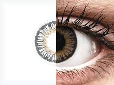 Grey 3 Tones Contact Lenses - Power - ColourVue (2 coloured lenses)