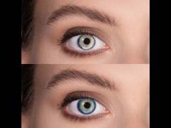 Yellow Blue Fusion Contact Lenses - Power - ColourVue (2 coloured lenses)