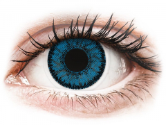 Blue Topaz contact lenses - SofLens Natural Colors - Power (2 monthly coloured lenses)