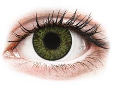 Green contact lenses - FreshLook ColorBlends - Power (2 monthly coloured lenses)