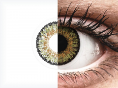 Pure Hazel contact lenses - FreshLook One Day Color - Power (10 daily coloured lenses)
