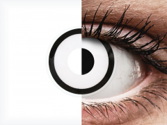 White Zombie contact lenses - ColourVue Crazy (2 daily coloured lenses)