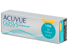 Acuvue Oasys 1-Day with HydraLuxe for Astigmatism (30 lenses)