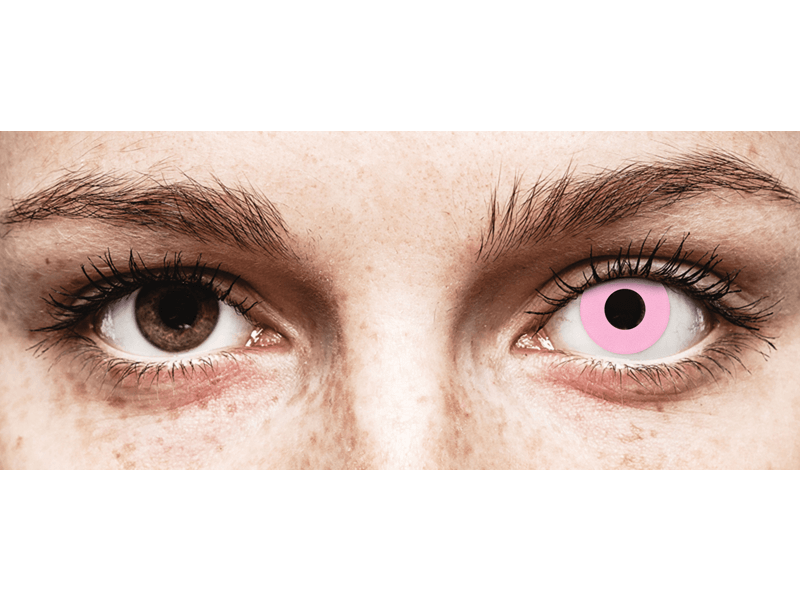 CRAZY LENS - Barbie Pink - power (2 daily coloured lenses)