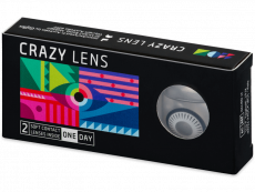 CRAZY LENS - Byakugan - plano (2 daily coloured lenses)