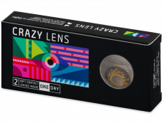 CRAZY LENS - Cheetah - plano (2 daily coloured lenses)