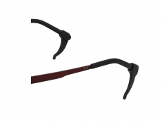 Anti-slip ear grips for glasses - black 
