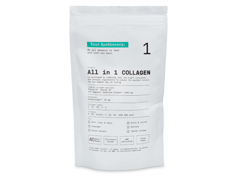 Collagen All in 1 food supplement - Mango & Maracuja 220 g 