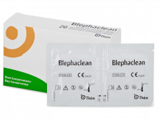 Blephaclean sterile wipes for eyelid hygiene 20 pieces 