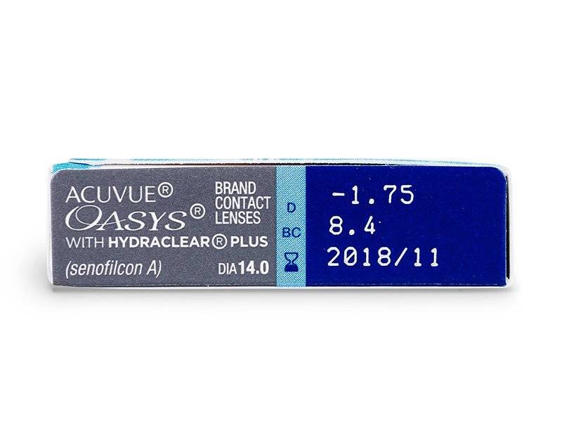 how to read acuvue oasys contact prescription