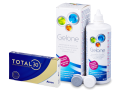 TOTAL30 (3 lenses) + Gelone Solution 360 ml