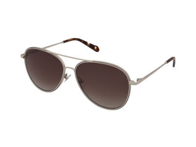 Givenchy Silver Mirror Pilot Unisex Sunglasses GV 7057/STARS