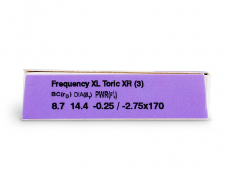 FREQUENCY XCEL TORIC XR (3 lenses)