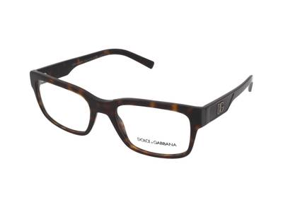 Dolce & Gabbana DG3343 Eyeglasses 501 Black