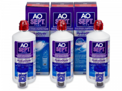 AO SEPT PLUS HydraGlyde Solution 3x360 ml 